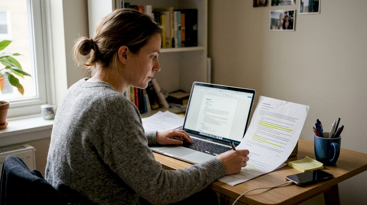 How to match your resume to the job description